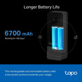 TP-Link Tapo D230S1 Smart Battery Video Doorbell Kit 2K 5MP Live View