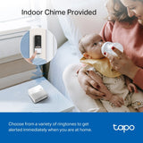 TP-Link Tapo D230S1 Smart Battery Video Doorbell Kit 2K 5MP Live View