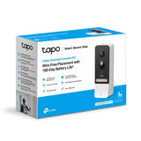 TP-Link Tapo D230S1 Smart Battery Video Doorbell Kit 2K 5MP Live View