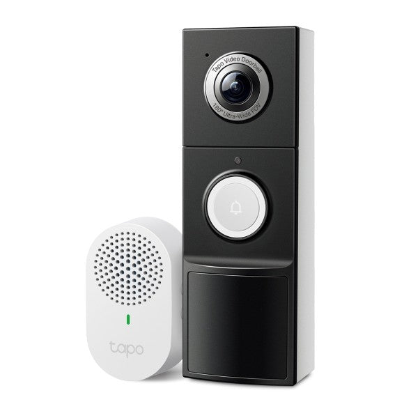 TP-Link Tapo D235 Video Doorbell Camera 2K 5MP with Chime