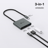 TP-Link UH3020C USB-C 3 in 1 Hub HDMI 4K @60Hz
