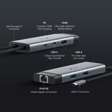 TP-Link UH6120C USB-C 6 in 1 Hub HDMI 4K@60Hz