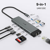 TP-Link UH9120C USB-C 9 in 1 Hub HDMI 4K @60Hz