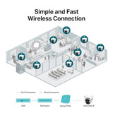 كاميرا TP-Link VIGI 4MP كاملة الألوان بتقنية Wi-Fi Turret Network Camera