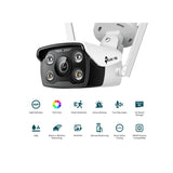 TP-Link (VIGI C340-W) VIGI 4MP Outdoor Full-Color Wi-Fi Bullet Network Camera