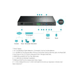 TP-Link (VIGI NVR4032H) مسجل فيديو شبكة VIGI 32 قناة - 320 ميجابت في الثانية / USB / LAN