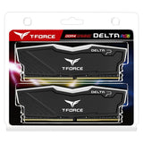 TeamGroup T-Force Delta RGB 32GB (16GBx2) DDR4 3600MHz Desktop RAM (Black)
