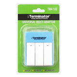 Terminator 3 Way Universal Multi Adaptor