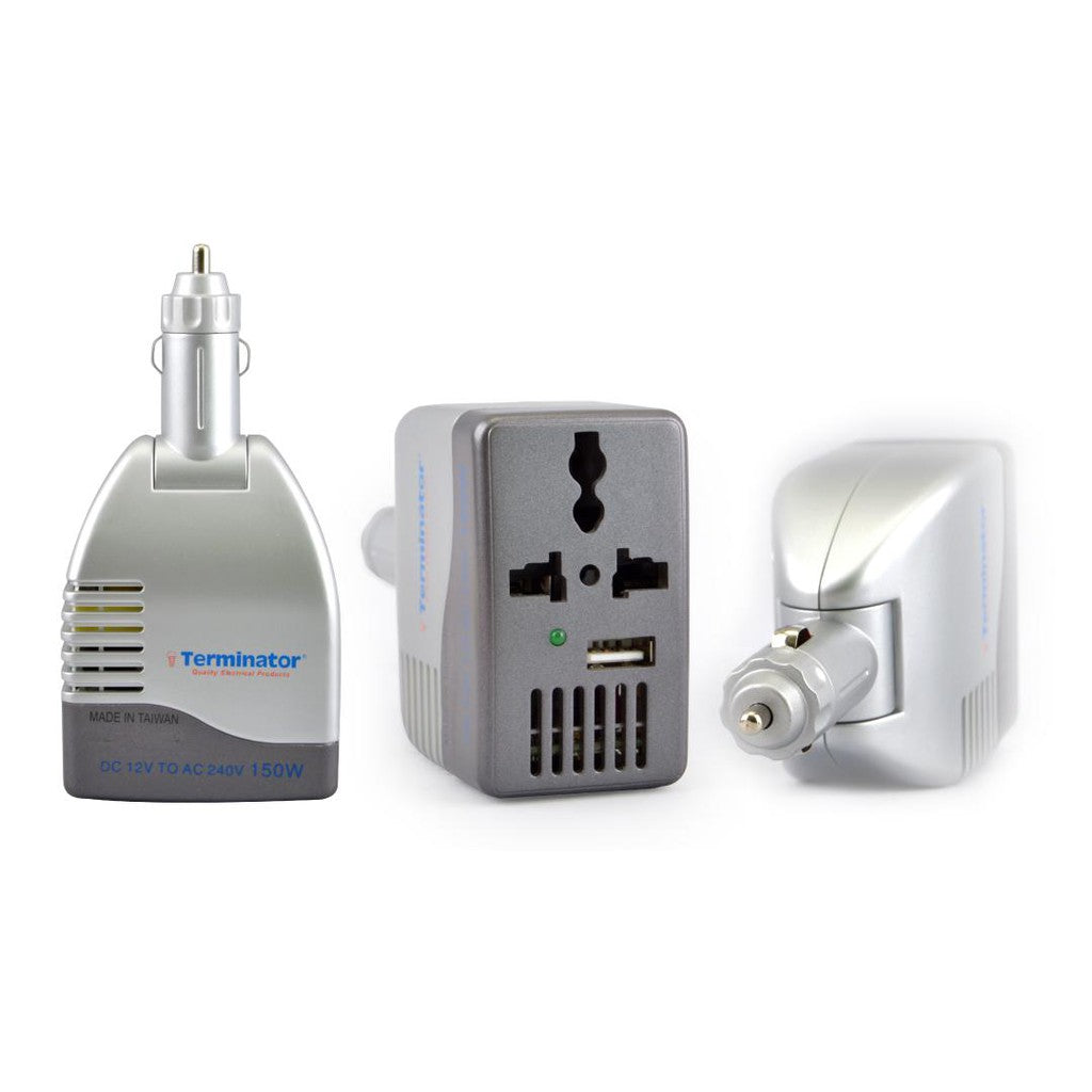 Terminator Power Inverter 12V-DC to 240V-AC – Star Light Kuwait