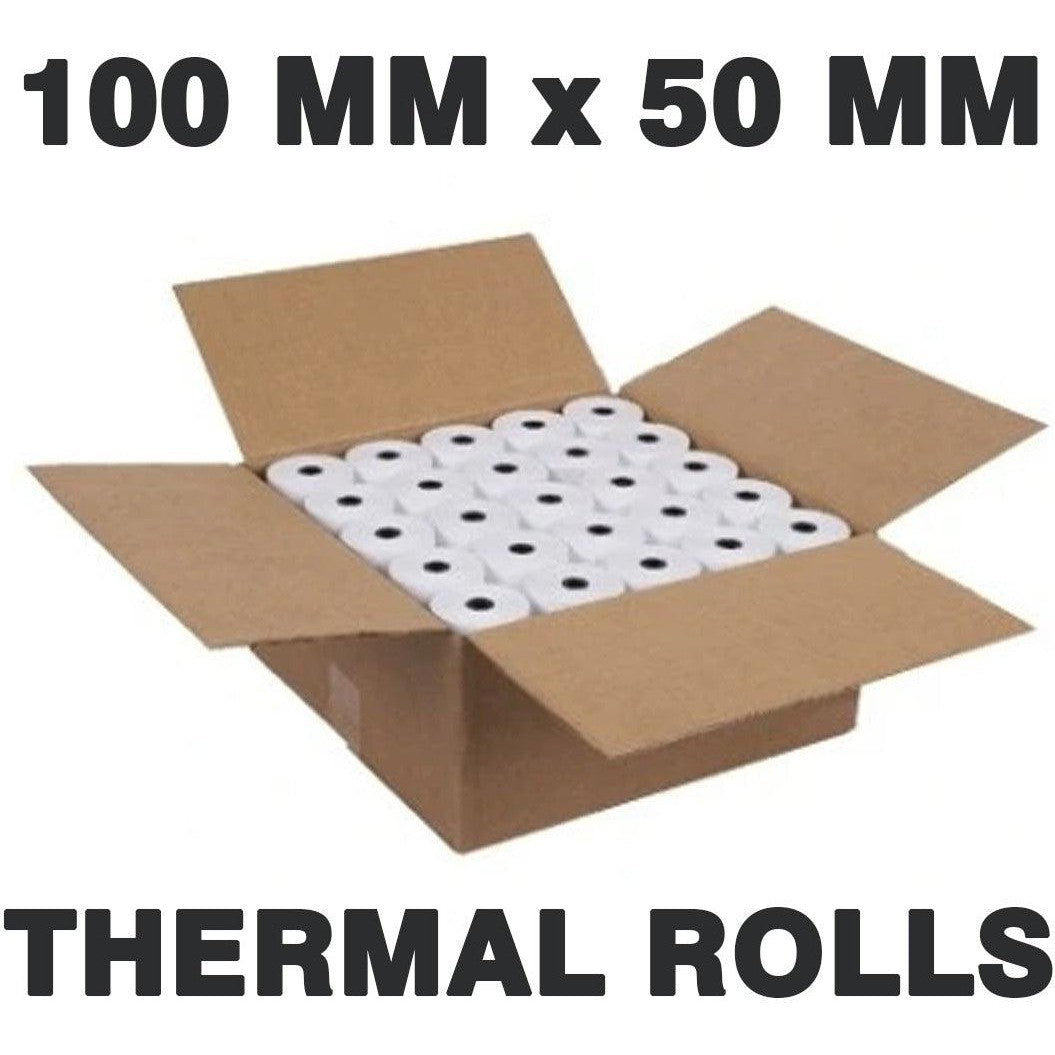 Thermal Roll 100 X 50 Mm ( 24 Rolls Per Carton)-Thermal Rolls-Other-Star Light Kuwait