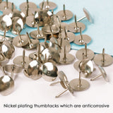 Thumbtack Foska -100 Pcs-As40C - Nik-Pins And Clips-Foska-Star Light Kuwait
