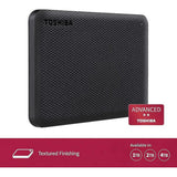 Toshiba 2Tb Canvio Advance V10 Usb 3.2 Gen1 Portable Hdd (Hdtca20Ek3Aa)-Ssd-Toshiba-Star Light Kuwait