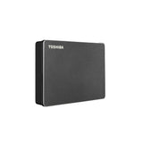 قرص صلب خارجي محمول للألعاب من توشيبا كانفيو بسعة 4 تيرابايت، مزود بمنفذ USB 3.0، باللون الأسود