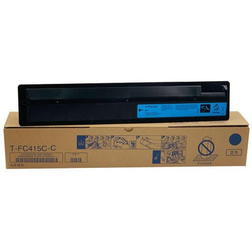 Toshiba T-Fc415U-C Cyan Toner Cartridge-Inks And Toners-Toshiba-Star Light Kuwait
