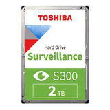 Toshiba 2Tb S300 Surveillance 3.5" Sata Internal Hard Drive. 24/7 Operation, (Hdwt720Uzsva)