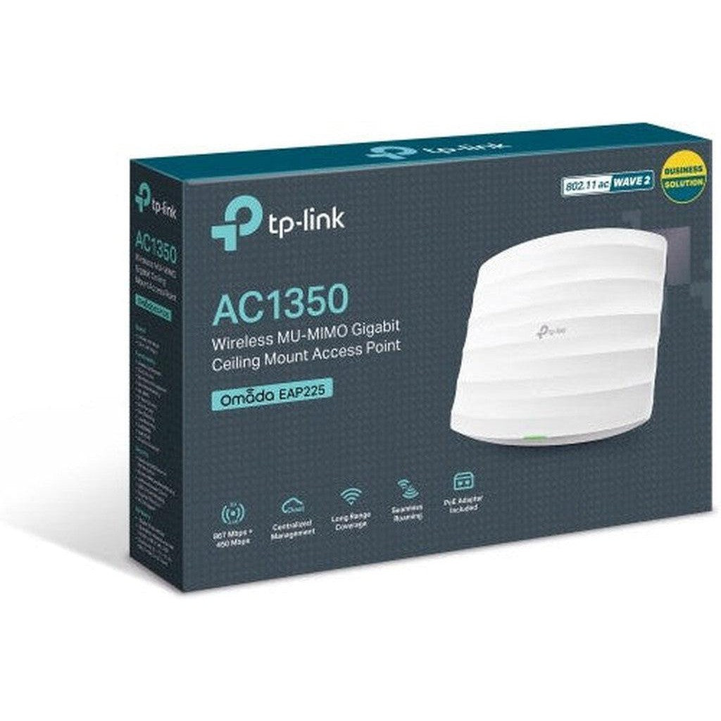 Tp-Link Eap225 Ac1350 Wireless Mu-Mimo Gigabit Ceiling Mount Access Point-Tp Link-TP Link-Star Light Kuwait