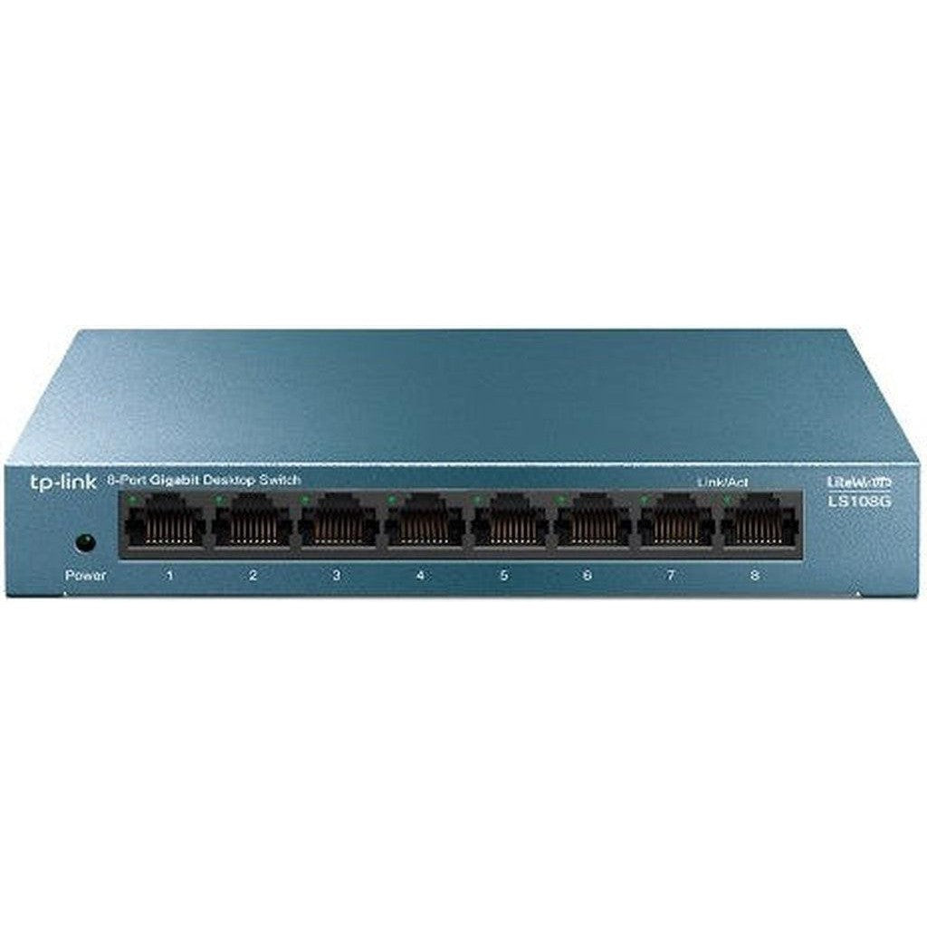 Tp-Link Ls108G 8-Port 10/100/1000Mbps Desktop Network Switch-Tp Link-TP Link-Star Light Kuwait