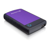 قرص صلب محمول Transcend StoreJet 25H3 Supreme مقاوم للصدمات بسعة 2 تيرابايت - بنفسجي