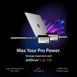 بطاقة توسيع ذاكرة فلاش Transcend JetDrive Lite 330 بسعة 512 جيجابايت 