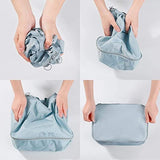 Travel Laundry Pouch 6Pcs Set - Blue
