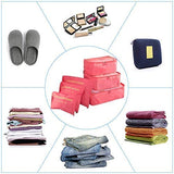 Travel Laundry Pouch 6Pcs Set - Grey