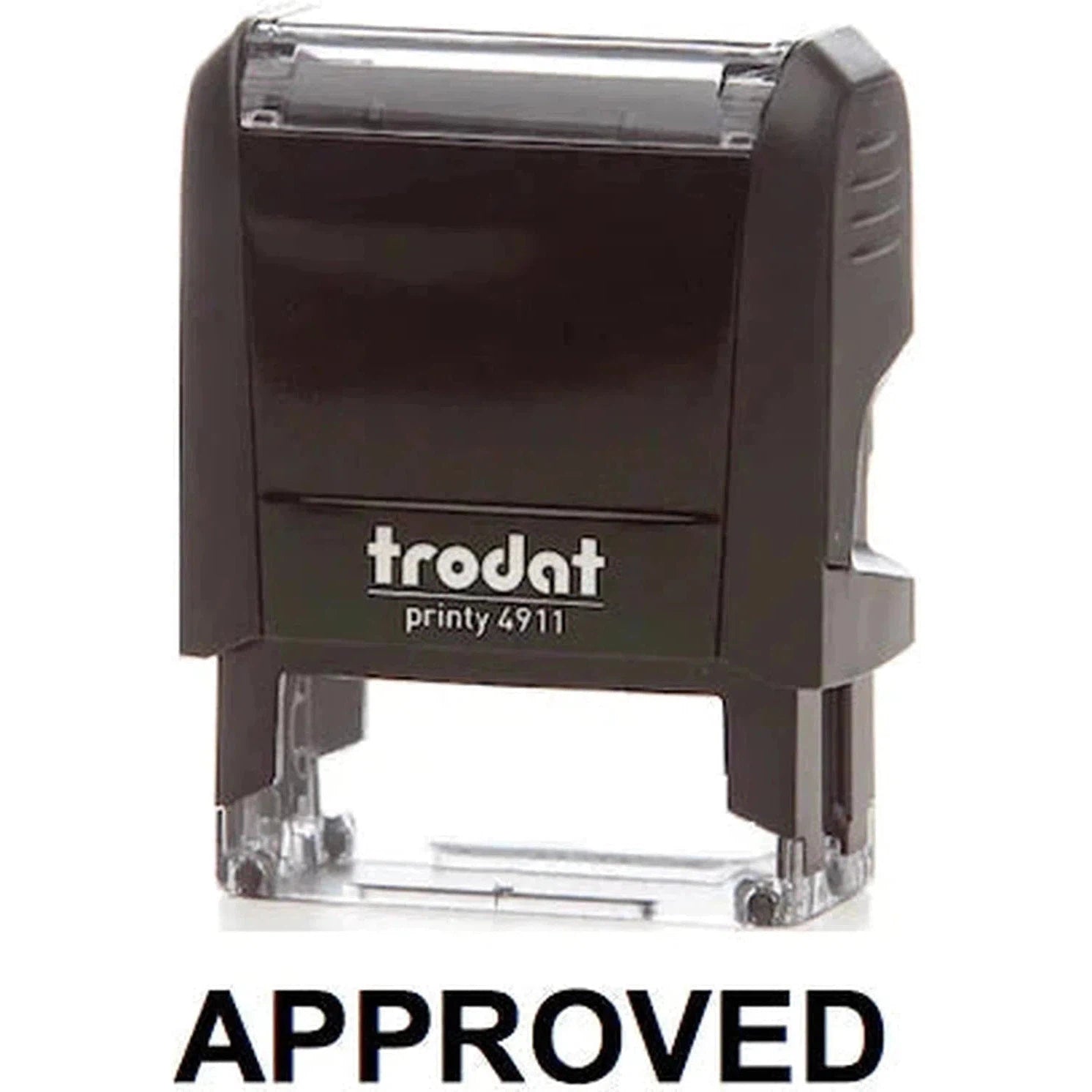 Trodat Printy 4911 Stamp "Approved" - Black-Office Stamp-TRODAT-Star Light Kuwait