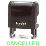 Trodat Printy 4911 Stamp "Cancelled" - Green-Office Stamp-TRODAT-Star Light Kuwait