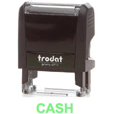 Trodat Printy 4911 Stamp "Cash" - Green-Office Stamp-TRODAT-Star Light Kuwait