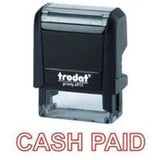 Trodat Printy 4911 Stamp "Cash Paid" - Red-Office Stamp-TRODAT-Star Light Kuwait