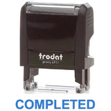 Trodat Printy 4911 Stamp "Completed" - Blue-Office Stamp-TRODAT-Star Light Kuwait