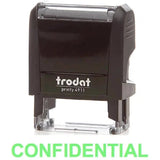 Trodat Printy 4911 Stamp "Confidential" - Green-Office Stamp-TRODAT-Star Light Kuwait