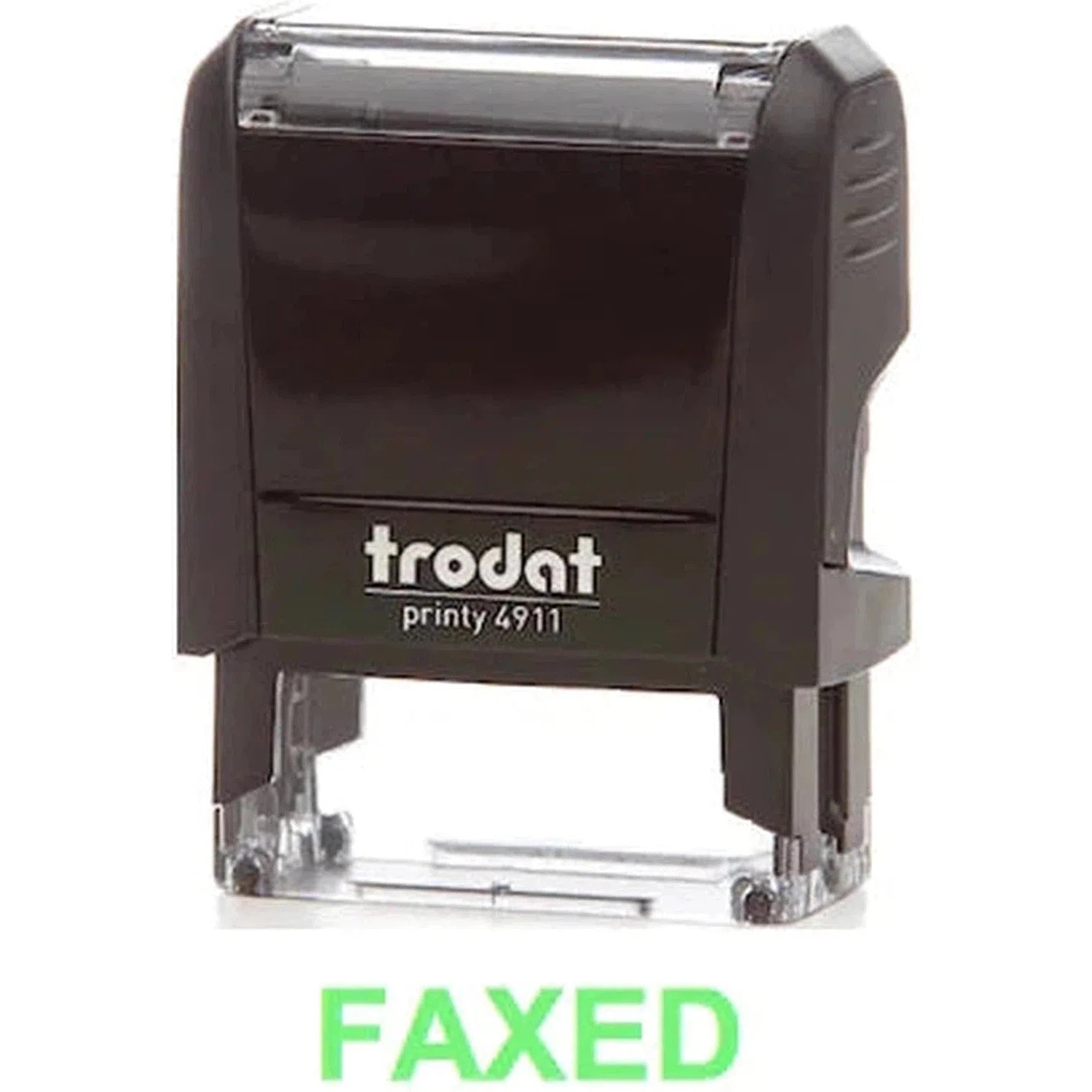 Trodat Printy 4911 Stamp "Faxed" - Green-Office Stamp-TRODAT-Star Light Kuwait