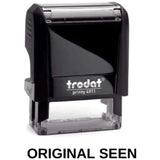 Trodat Printy 4911 Stamp "Original Seen" - Black-Office Stamp-TRODAT-Star Light Kuwait