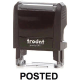 Trodat Printy 4911 Stamp "Posted" - Black-Office Stamp-TRODAT-Star Light Kuwait