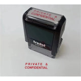 Trodat Printy 4911 Stamp " Private & Confidential" Red-Office Stamp-TRODAT-Star Light Kuwait