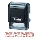 Trodat Printy 4911 Stamp "Received" - Red-Office Stamp-TRODAT-Star Light Kuwait