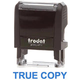 Trodat Printy 4911 Stamp "True Copy" - Blue-Office Stamp-TRODAT-Star Light Kuwait