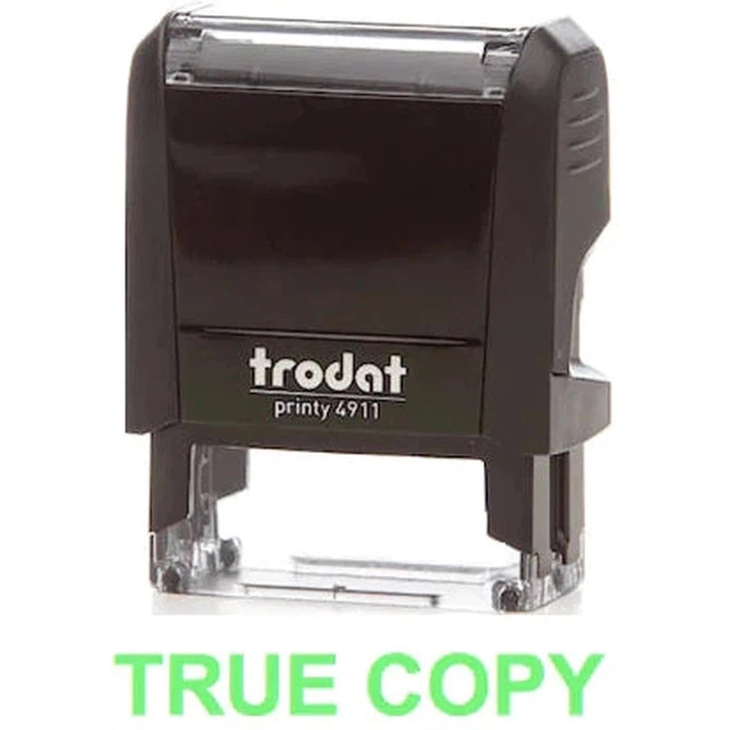 Trodat Printy 4911 Stamp "True Copy" - Green-Office Stamp-TRODAT-Star Light Kuwait