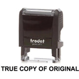 Trodat Printy 4911 Stamp "True Copy Of Original" - Black-Office Stamp-TRODAT-Star Light Kuwait