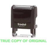 Trodat Printy 4911 Stamp "True Copy Of Original" - Green-Office Stamp-TRODAT-Star Light Kuwait