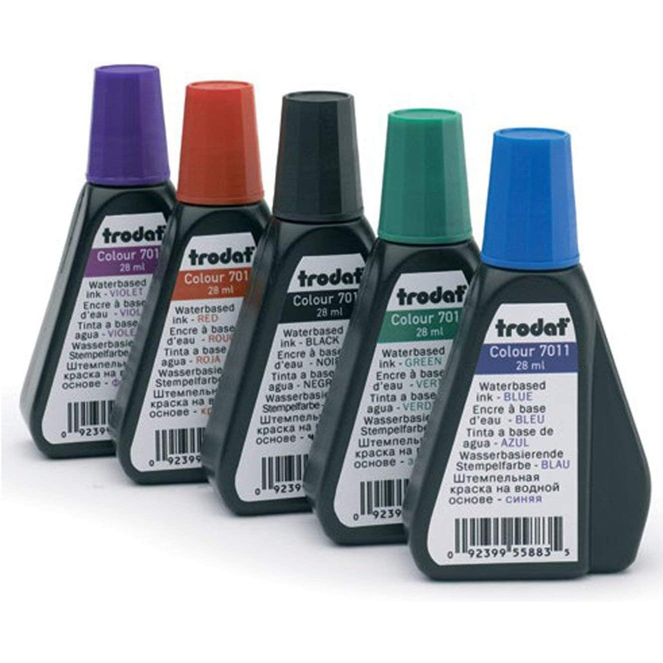 Trodat Water Based Ink For Ink Pad-Stamp Ink Pad-Other-Blue-Star Light Kuwait