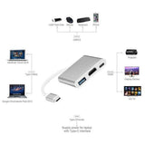 Type-C To Hdmi 3 In 1 Adapter Hdmi Usb 3.0-Cable-Other-Star Light Kuwait
