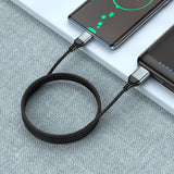 كابل شحن ونقل بيانات Hoco U128 Viking 2 في 1 من نوع USB/Type-C إلى Type-C