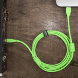 كابل صوت UDG Ultimate USB 2.0 AB أخضر مستقيم بطول 1 متر