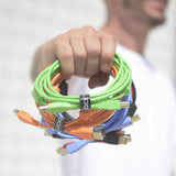 كابل صوت UDG Ultimate USB 2.0 AB أخضر مستقيم بطول 1 متر