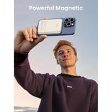 UGREEN 10000mAh PD-20W Magnetic Wireless15W Power Bank Beige PB561