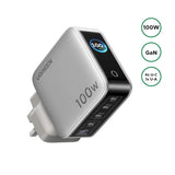 UGREEN 100W Nexode Pro 5-Port GaN Fast Charger with Smart Display UK – X773 - 1 Year Warranty