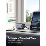 UGREEN 100W USB-C GaN Desktop Charging Station 7 Ports