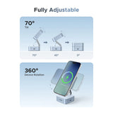 UGREEN 25W Qi2 MagFlow 2-in-1 Magnetic Wireless Charger – W752 – 55960B – 1 Year Warranty