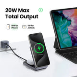 UGREEN 2-in-1 Qi2 Magnetic Wireless Charger – W706 – 1 Year Warranty